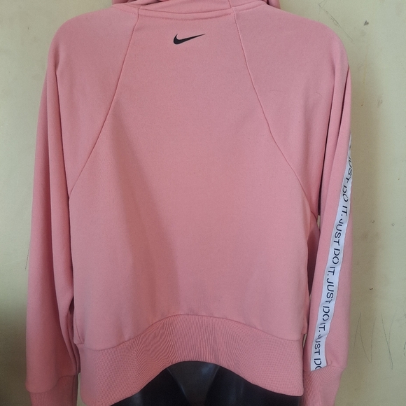 Women's Nike "Just Do It" Dri-Fit Zip up Hoodie - Picture 8 of 10